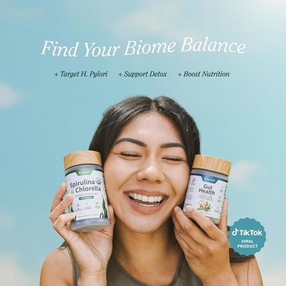 Gut Health + Spirulina & Chlorella Bundle