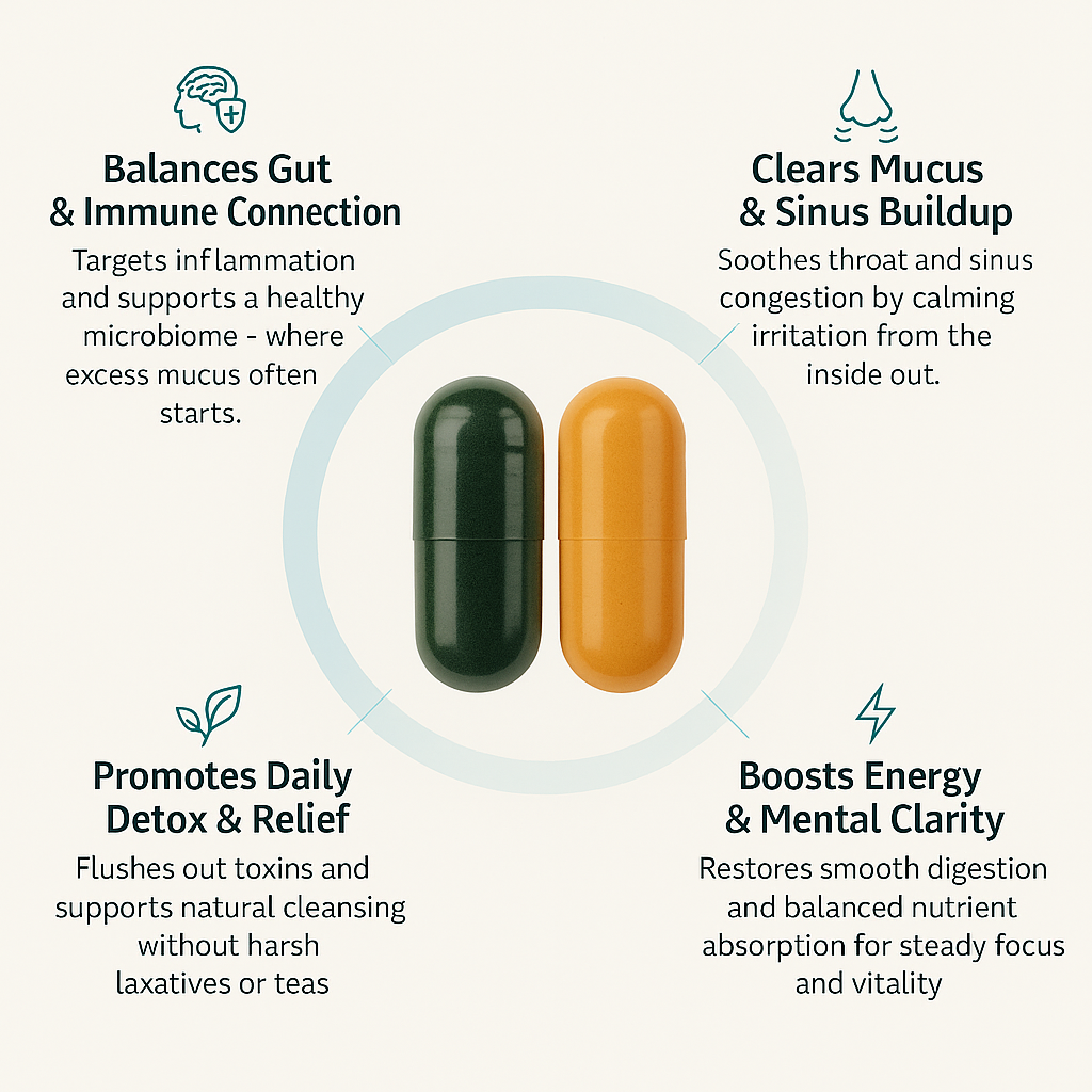 Gut Health + Spirulina & Chlorella Bundle