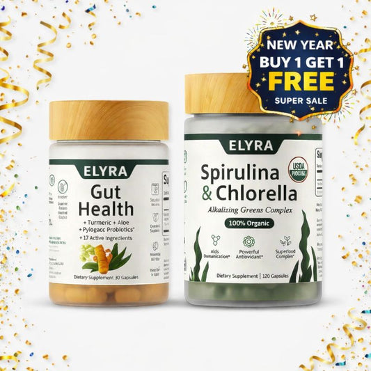 Gut Health + Spirulina & Chlorella Bundle