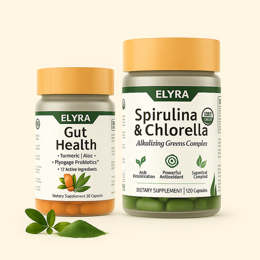 Gut Health + Spirulina & Chlorella Bundle