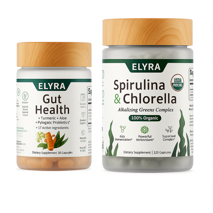 Gut Health + Spirulina & Chlorella Bundle
